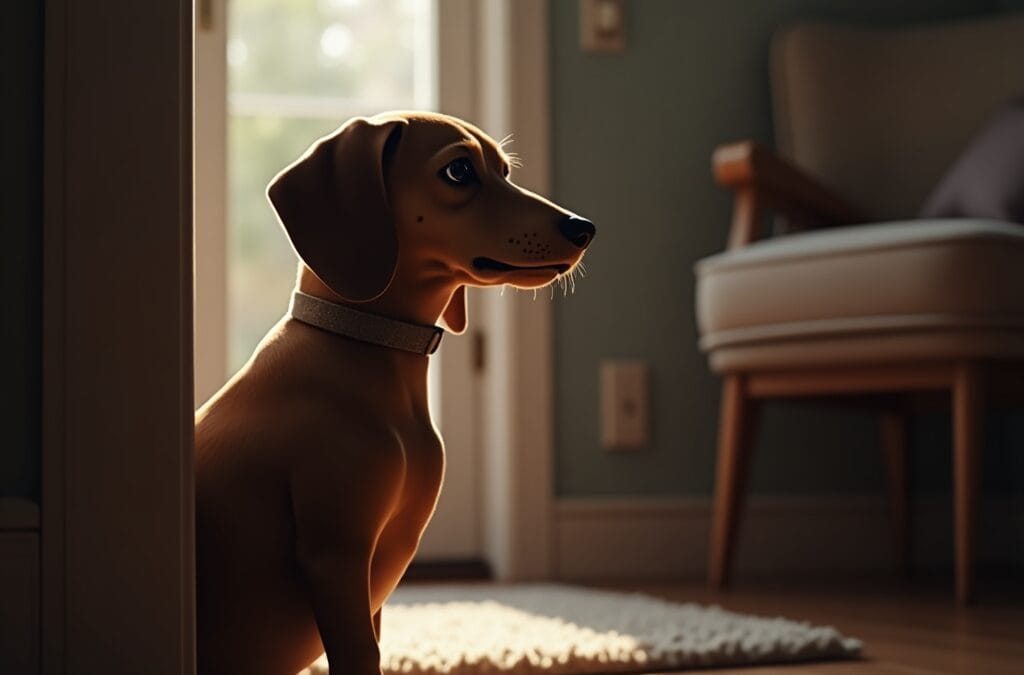 Ansiedad por separación en perros salchicha