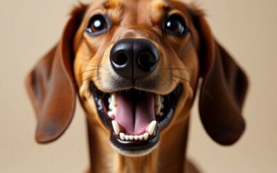 Cepillado adecuado para perros salchicha