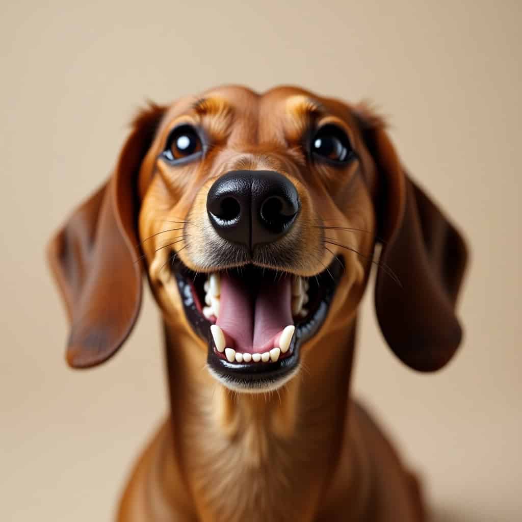 Cepillado adecuado para perros salchicha