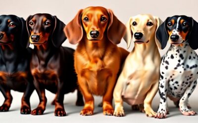 Colores de la raza de los perros salchicha