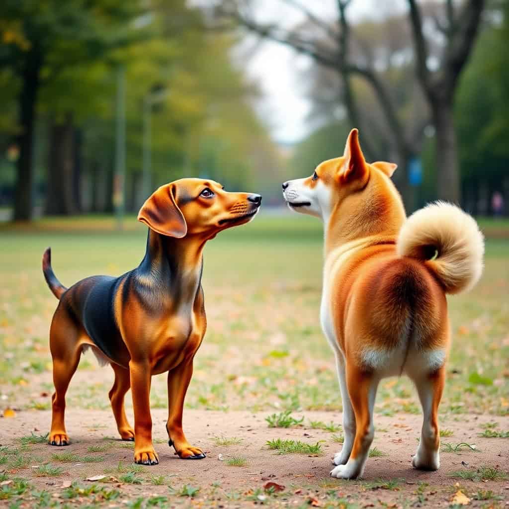 socialización del Dachshund