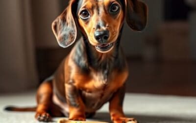 Higiene dental en perros salchicha