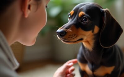 Identificación de problemas de conducta en un dachshund