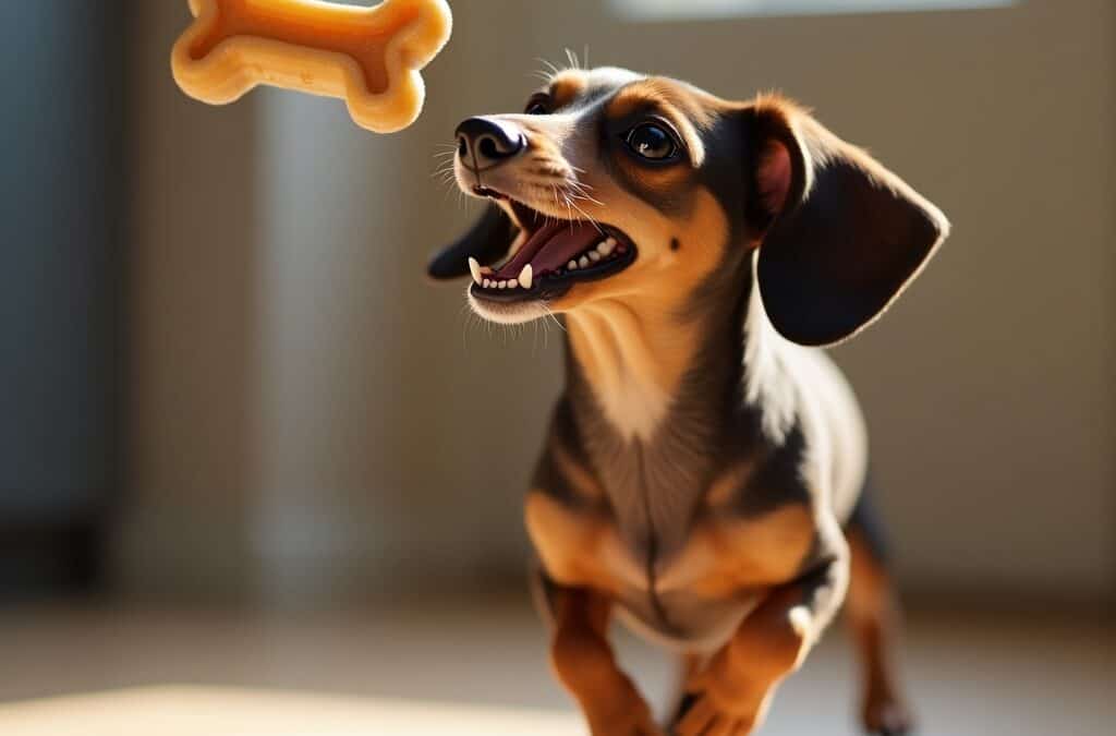 Importancia de los premios en el adiestramiento de los perros salchicha