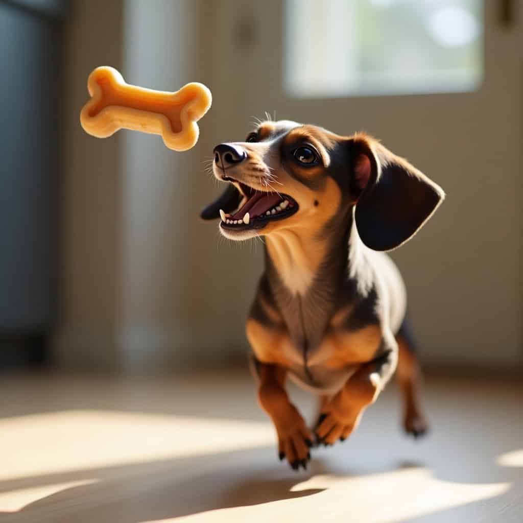 Importancia de los premios en el adiestramiento de los perros salchicha
