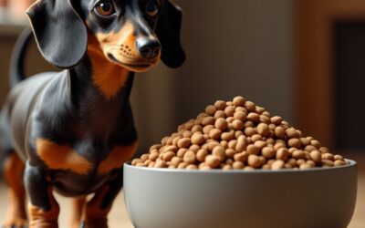Raciones adecuadas para perros salchicha