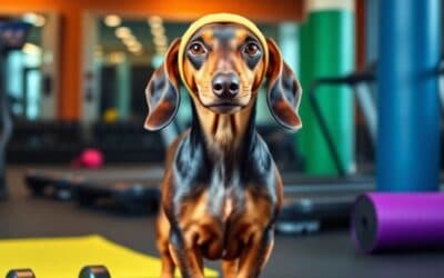Rutina de ejercicios básicos para perros salchicha