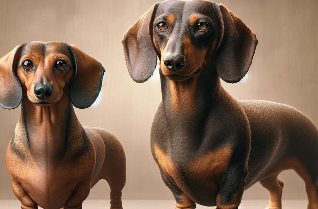 Tamaños de la raza dachshund