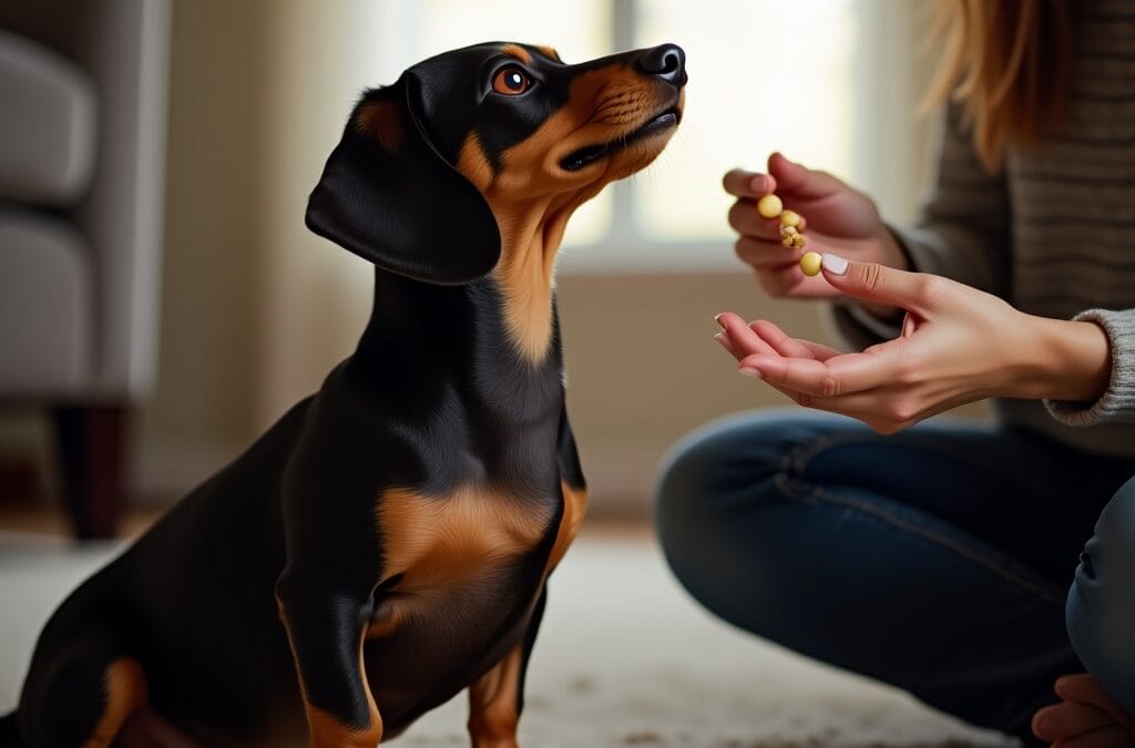 Técnicas de adiestramiento para perros salchicha